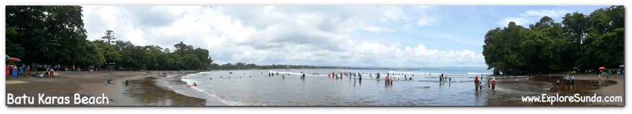 Batu Karas The Beautiful Hidden Beach In Southern Sunda