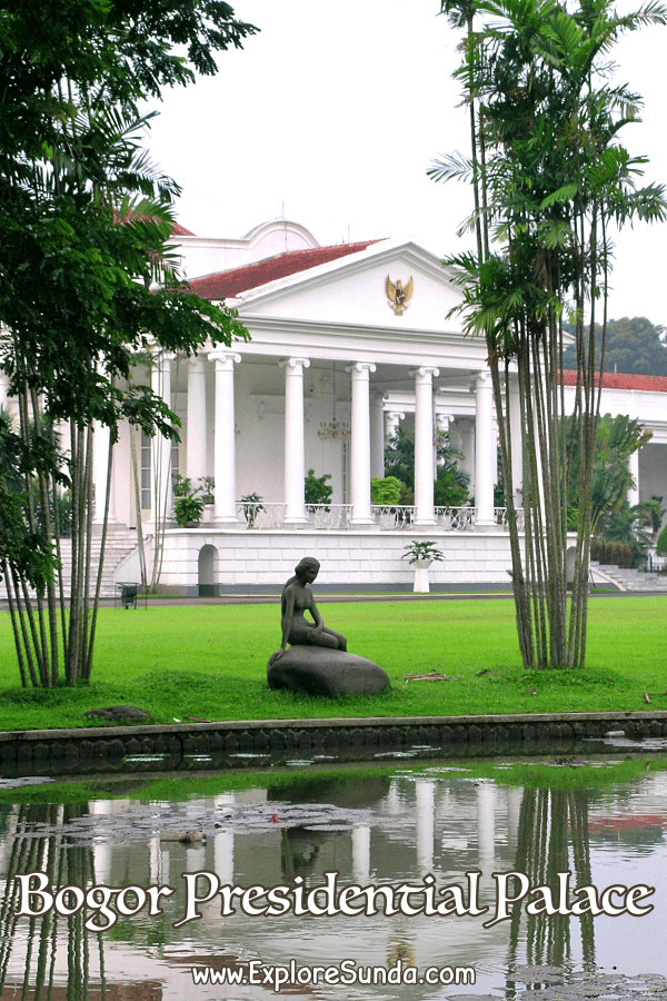 The Presidential Palace In Bogor, Next To The Bogor Botanical Garden