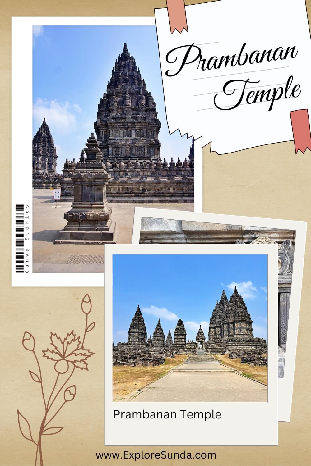 Prambanan Temple – the most famous Hindu temple in Indonesia, will take you back through time to see the history, the relief of Ramayana, and the Javanese art in Roro Jonggrang and Ramayana ballet.