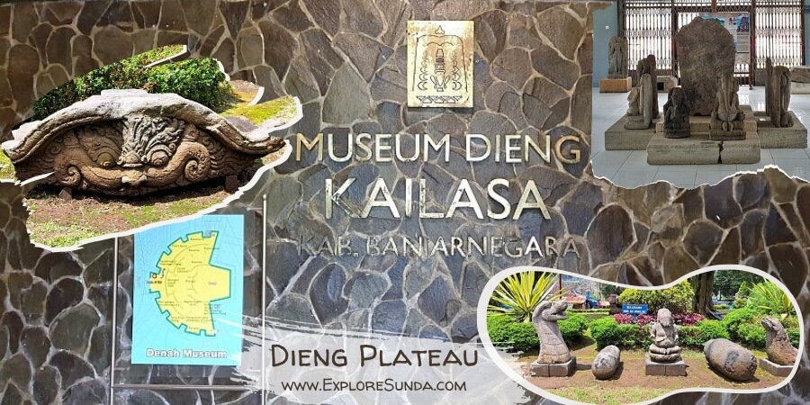 Kailasa Museum contains a lot of artifacts from the temples in Dieng Plateau.