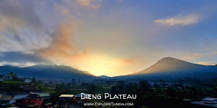 dieng - sunrise