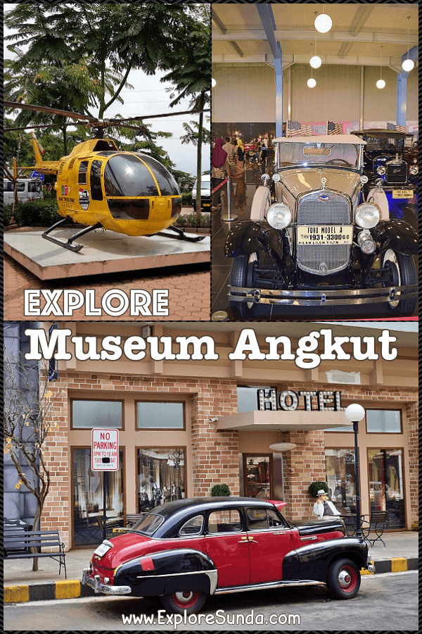 Explore the fascinating world of transportation in movie sets at the Museum Angkut + Movie Star Studio and take tons of amazing photos!