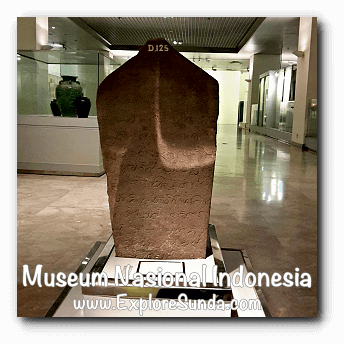 Condrogeni inscription from Ponorogo, East Java dated 1505AD - a collection of Museum Gajah (The National Museum of Indonesia), Jakarta